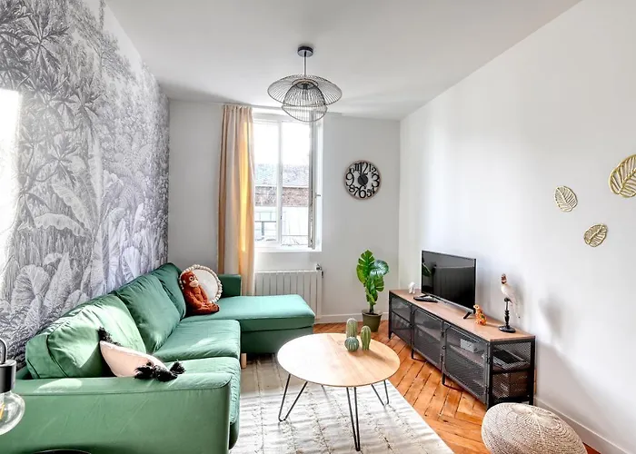 Ambiance Jungle Centre - Mylittlestay * Rouen